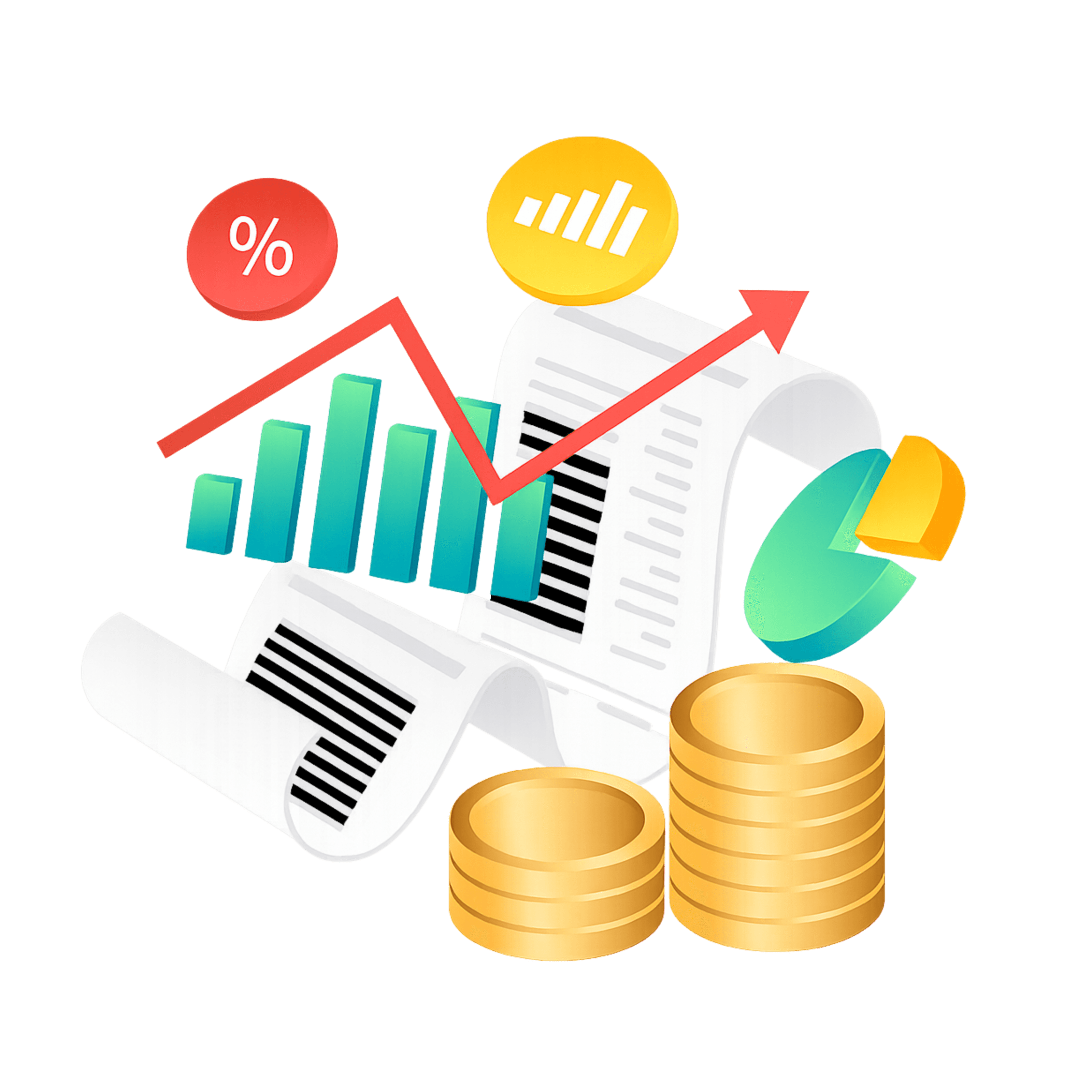 Taxation Services Illustration